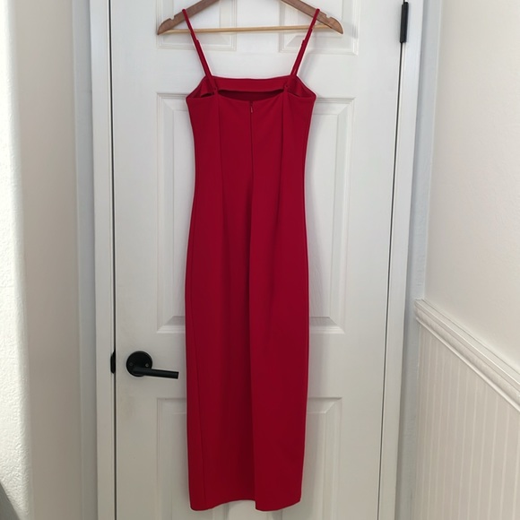 Long Spaghetti Strap Dress with a Slit - Picture 8 of 13